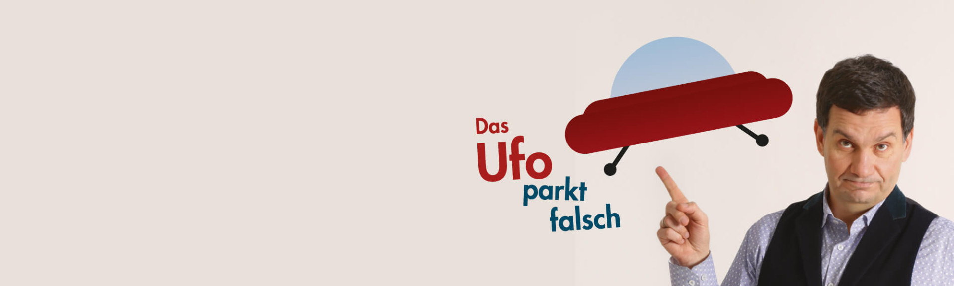 Das Ufo parkt falsch